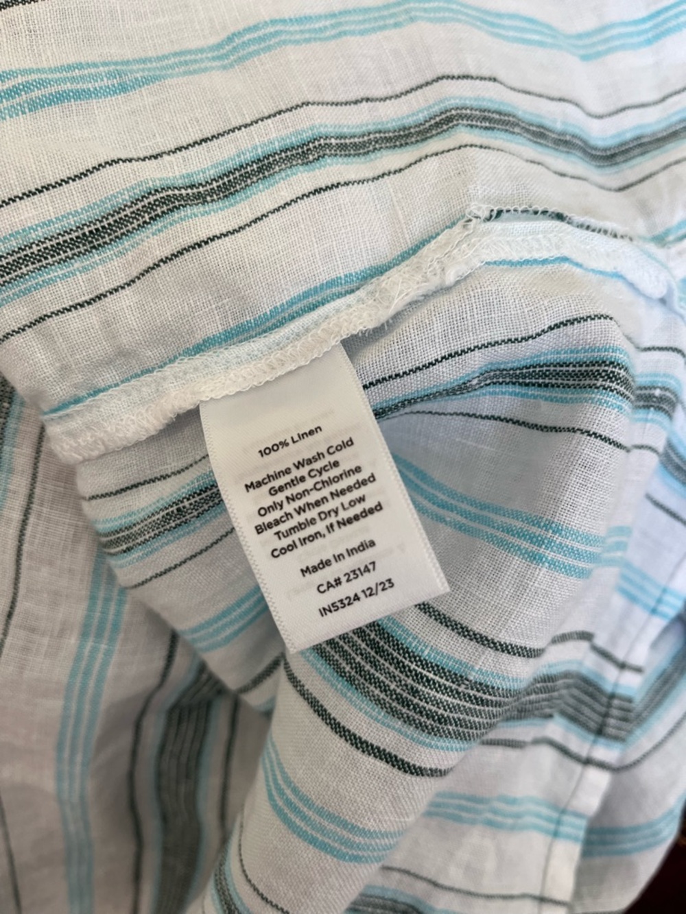 Talbots Linen Blouse - XLP - Picture 5 of 5